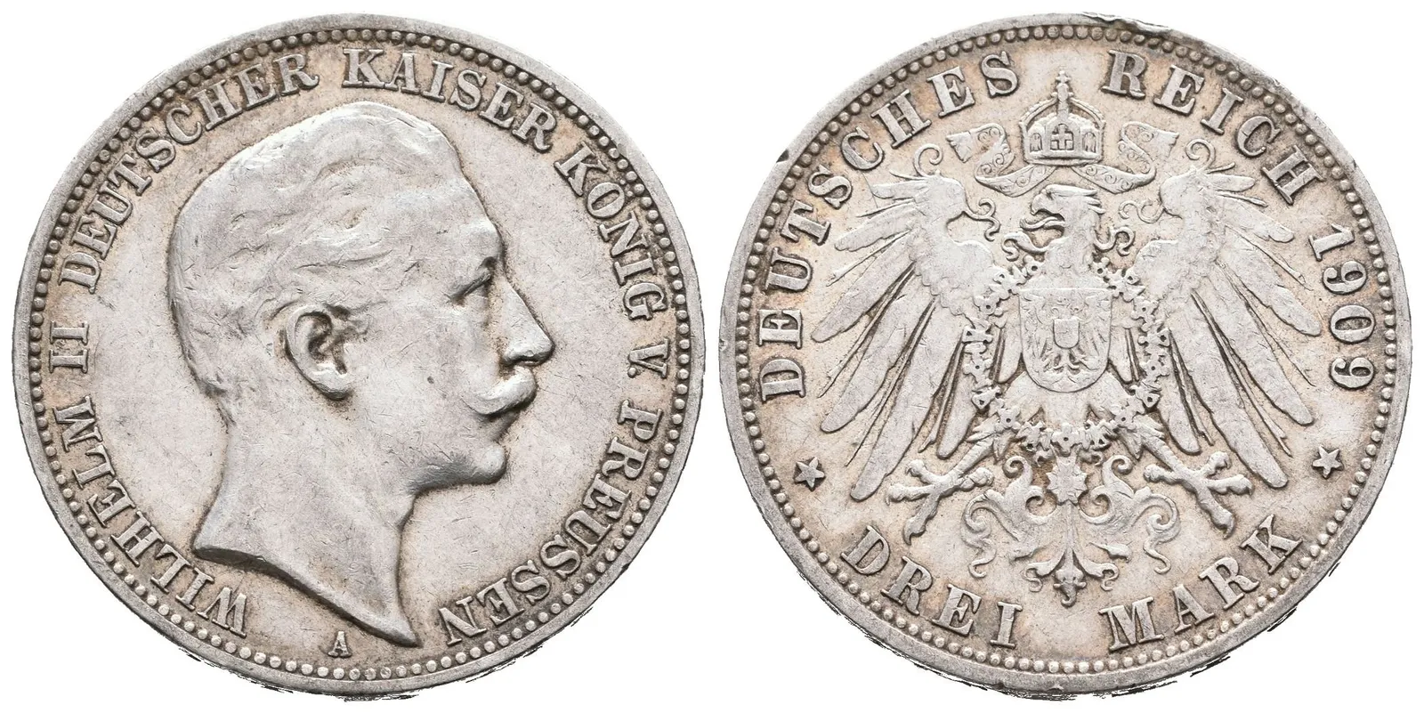 Prusko, 3 Marka 1909 A