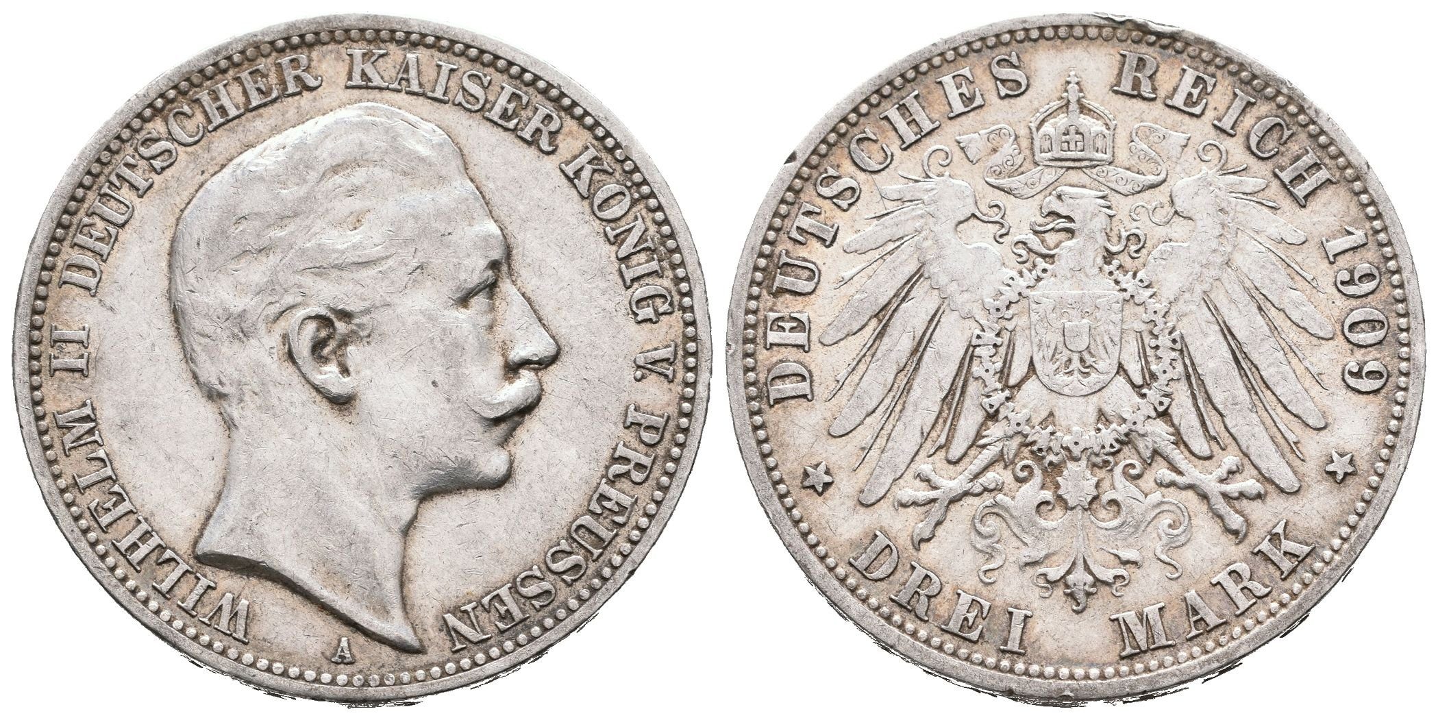 Prusko, 3 Marka 1909 A