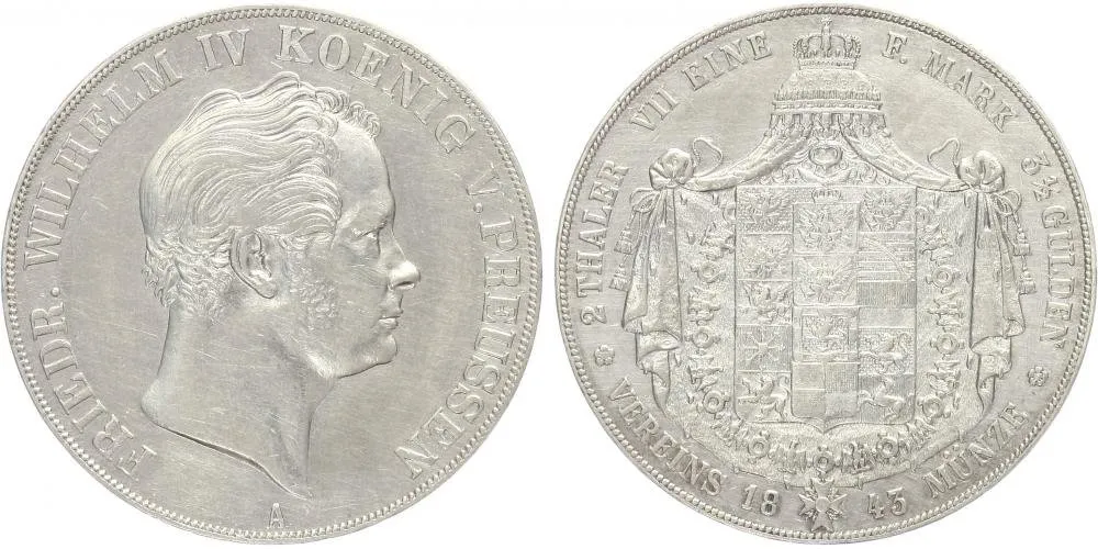 Prusko, Friedrich Wilhelm IV., 1840 - 1861 — 1