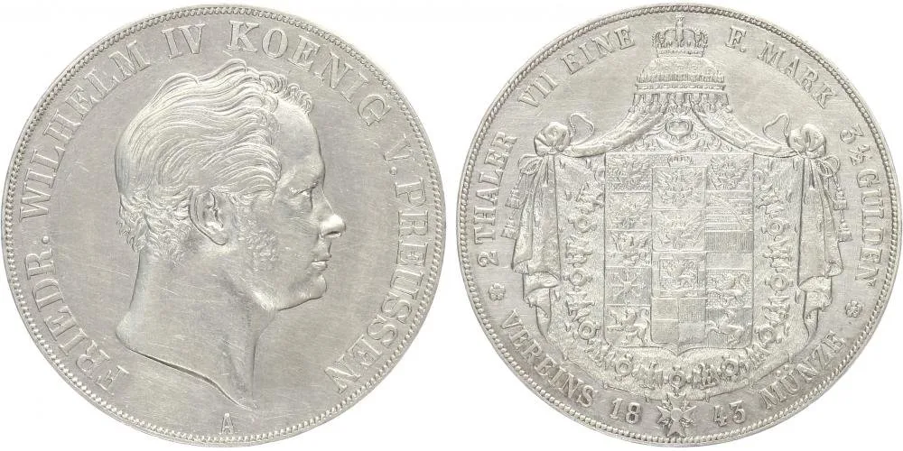 Prusko, Friedrich Wilhelm IV., 1840 - 1861 — 1