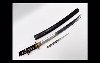Japonská šavle  Wakizaší 19. století