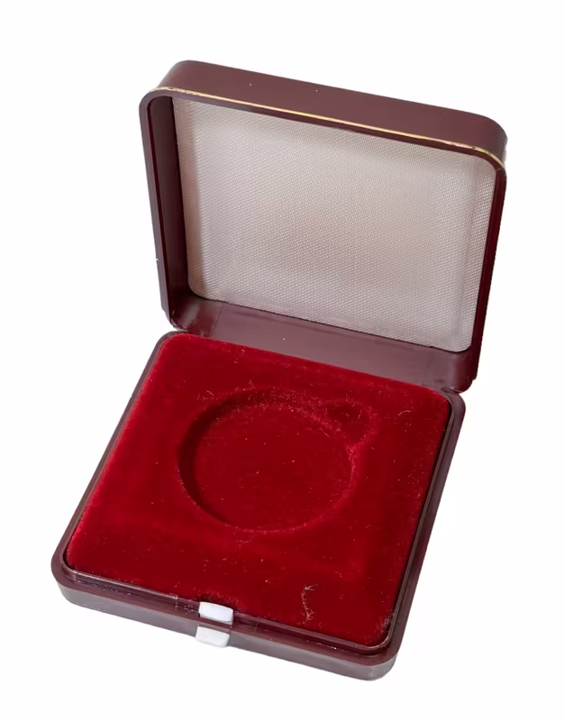 Etue na zlaté mince 5000 Kč, Proof, plast
