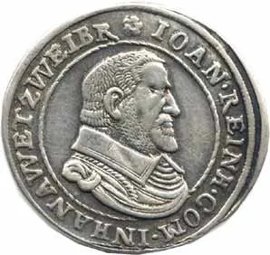 Hanau - Lichtenberg, Johann Reinhard, 1599 - 1625 — 1