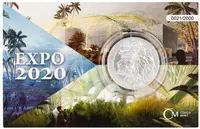 2 Dollars 2021 - Český lev (Expo 2020)
