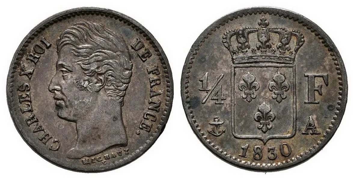 Francie, Charles X., 1824 - 1830 — 1