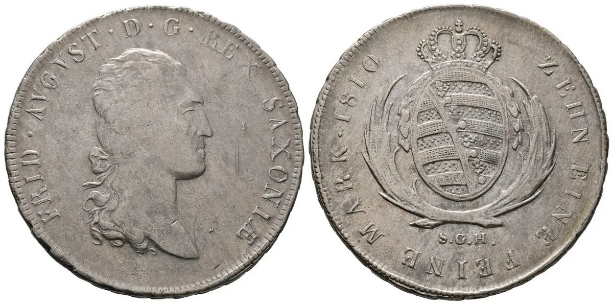 Sasko, Friedrich August III./I., 1763 - 1827 — 1