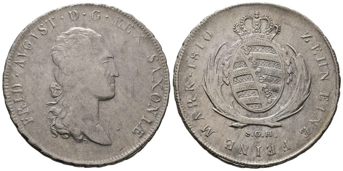 Sasko, Friedrich August III./I., 1763 - 1827 — 1