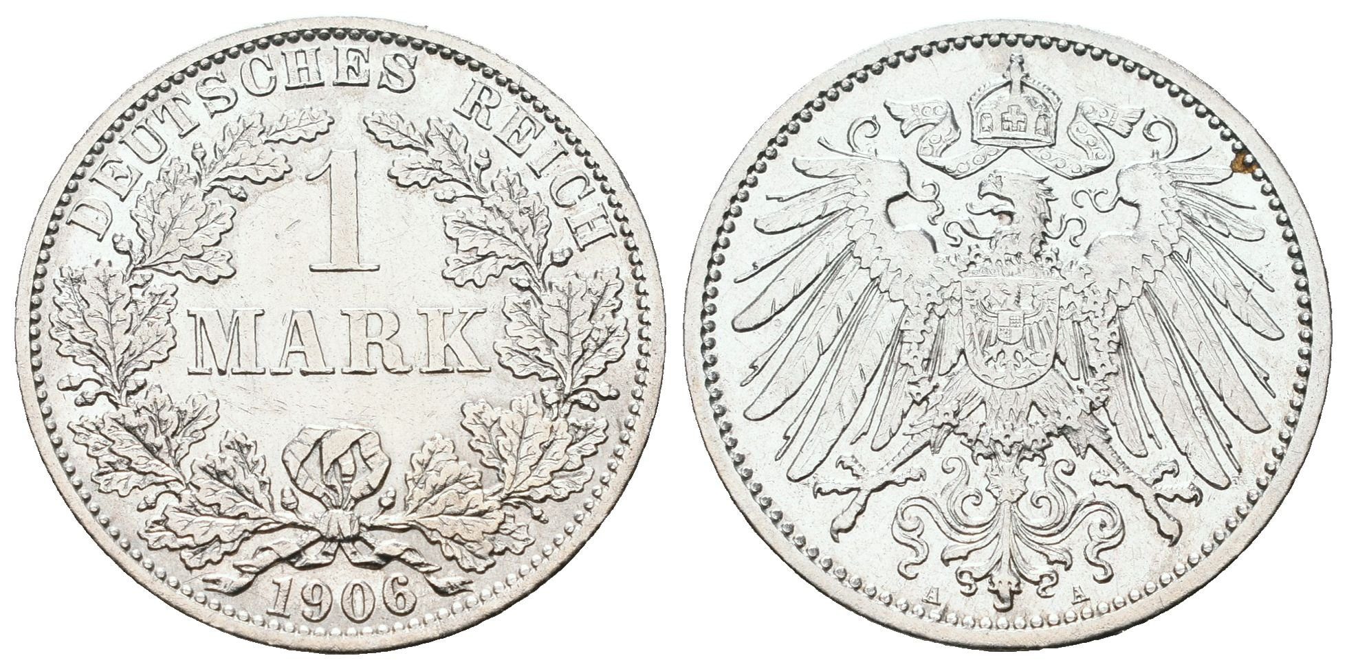 Německé císařství, 1 Marka 1906 A