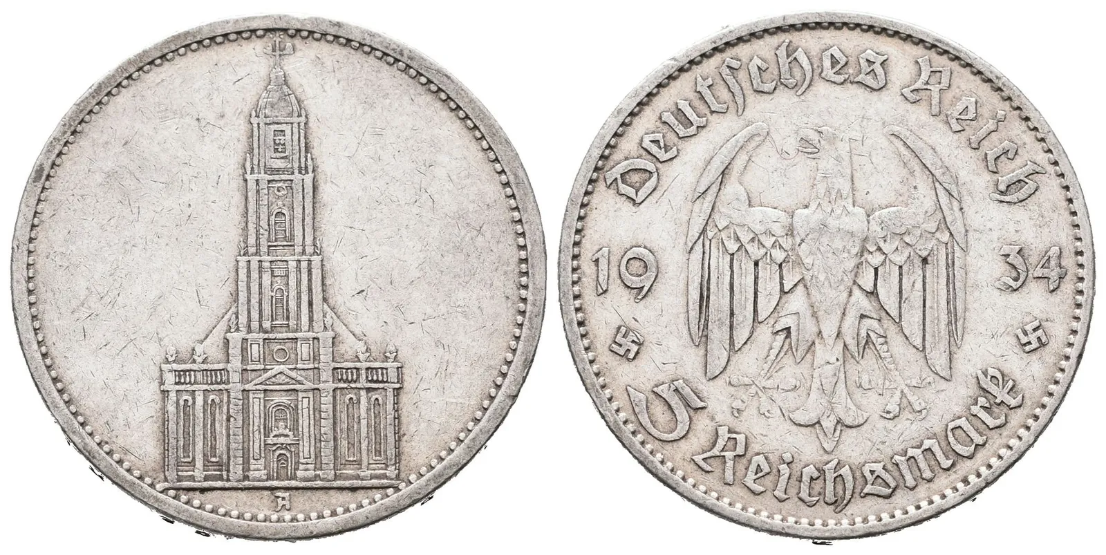 III. říše, 5 Marka 1934 A