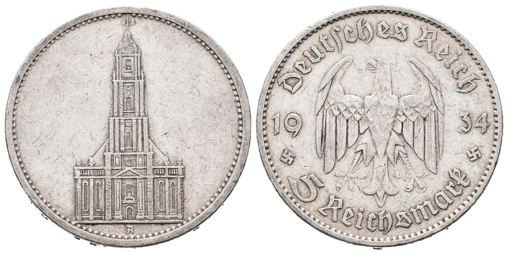 III. říše, 5 Marka 1934 A