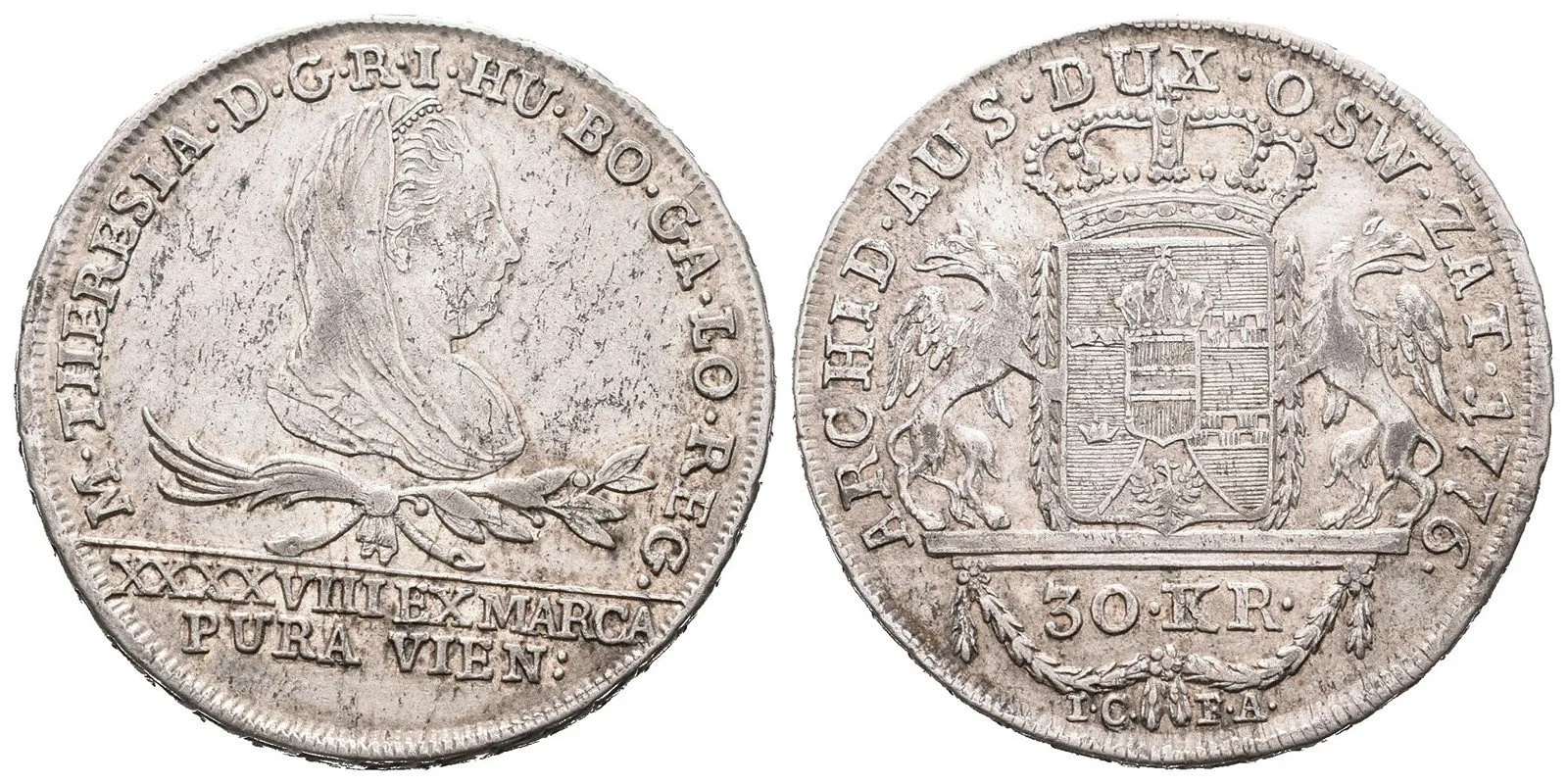 Marie Terezie, 1740 - 1780 — 1