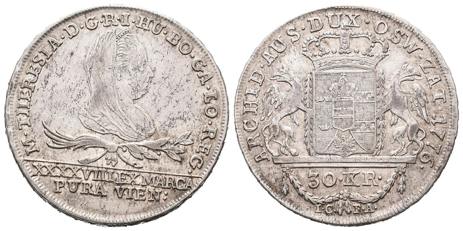 Marie Terezie, 1740 - 1780 — 1