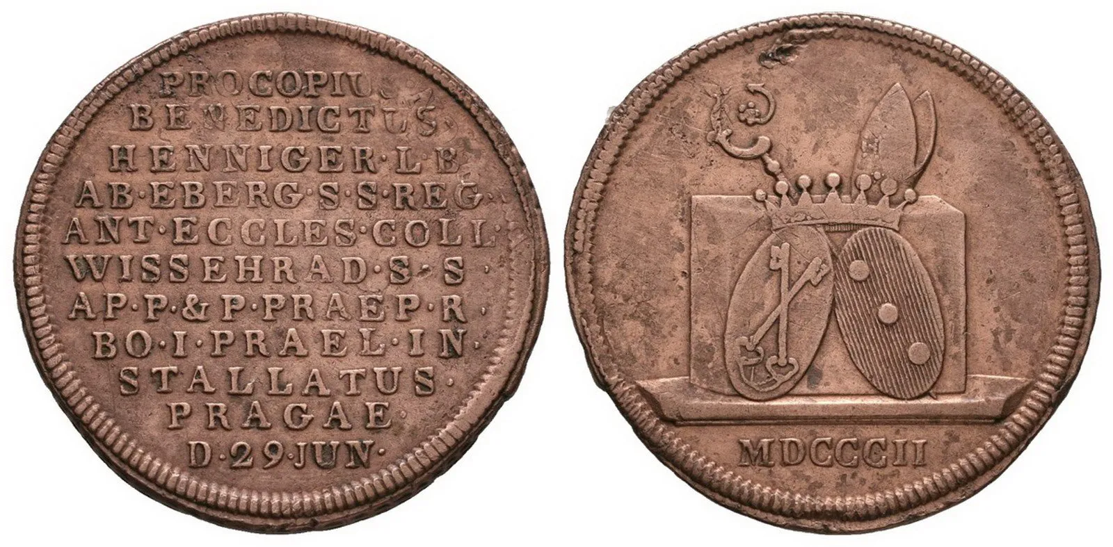 Praha - Vyšehrad, Prokop Benedikt Henniger von Eberg, 1801 - 1809 — 1