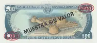 Dominikánská republika, 500 Pesos Oro 1994, P.137s2 - fotografie 2