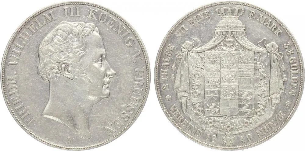 Prusko, Friedrich Wilhelm III., 1797 - 1840 — 1