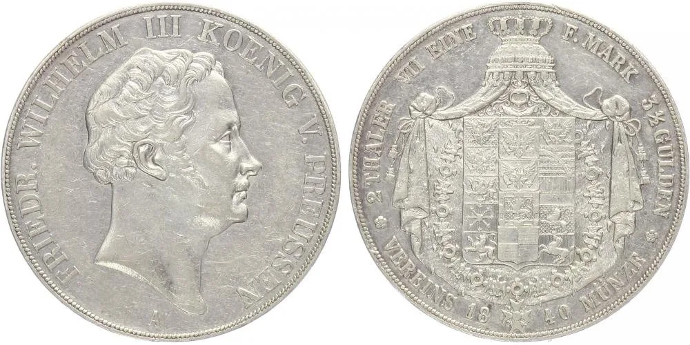 Prusko, Friedrich Wilhelm III., 1797 - 1840 — 1