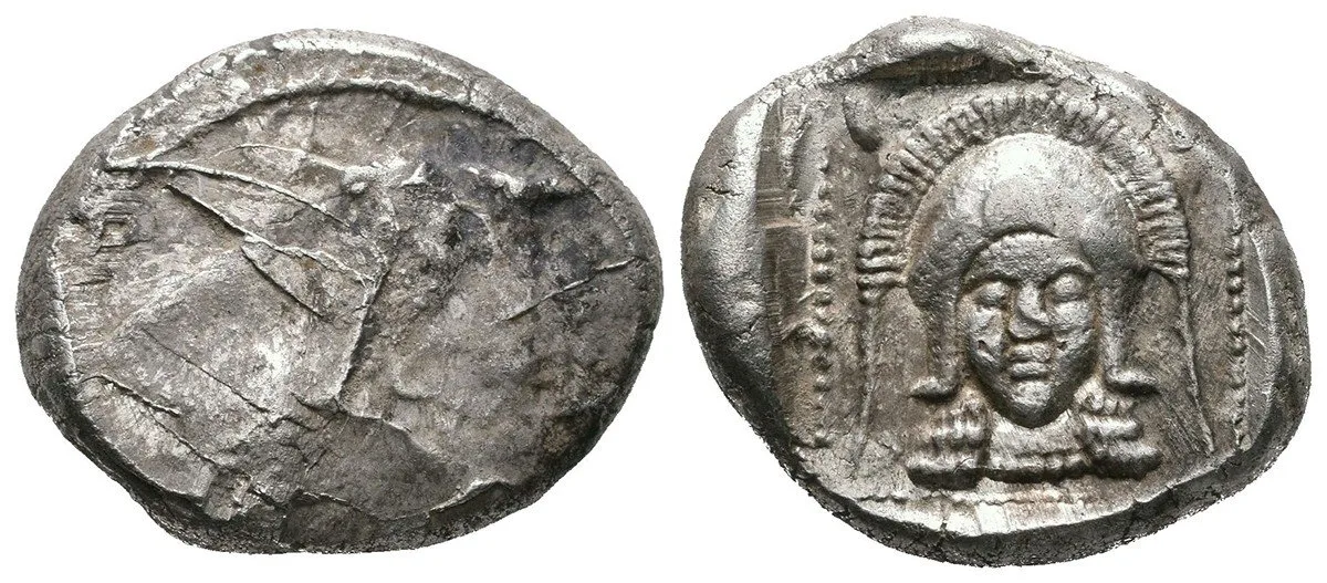 Cyprus, Lapethos, Sidqmelek, cca 435 př. Kr. — 1