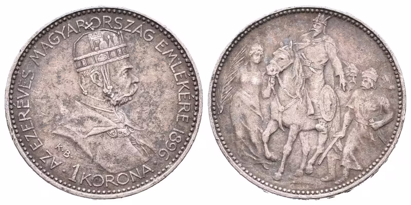 1 Koruna 1896 KB