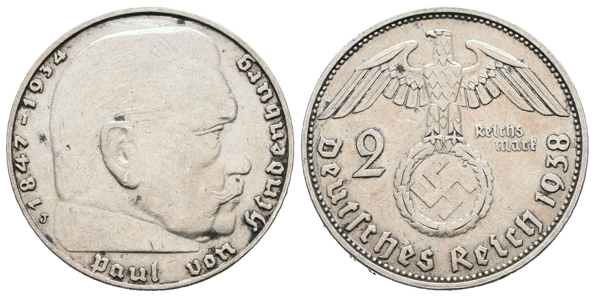 III. říše, 2 Marka 1938 J
