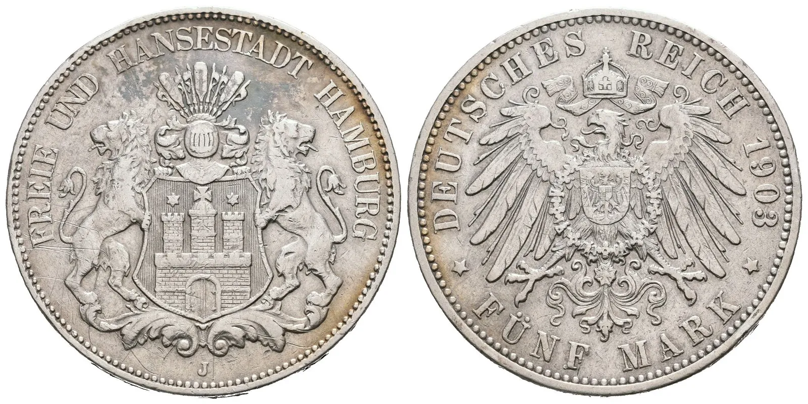 Hamburg, 5 Marka 1903