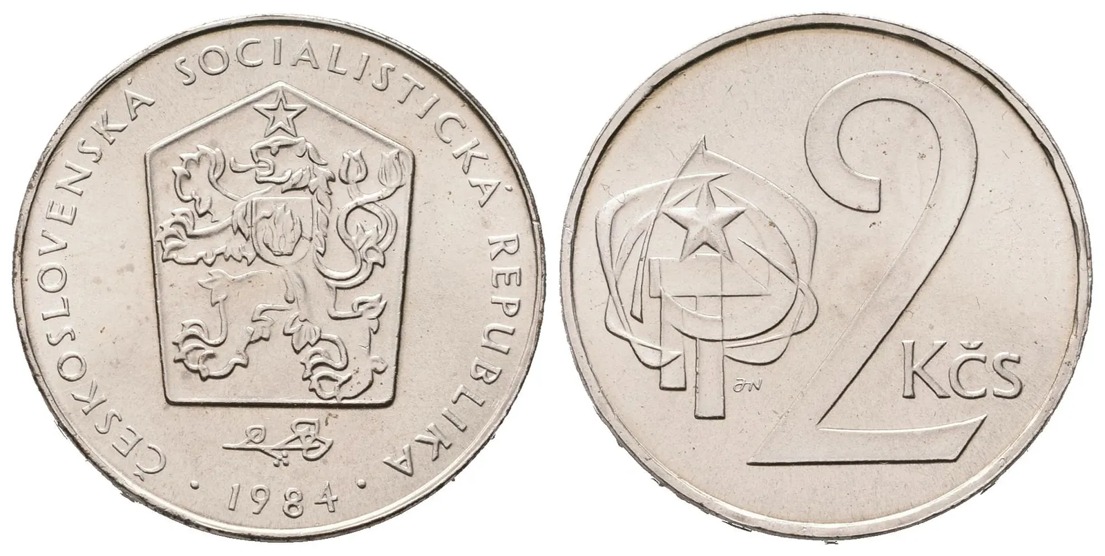 2 Koruna 1984