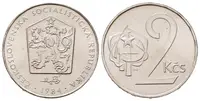 2 Koruna 1984