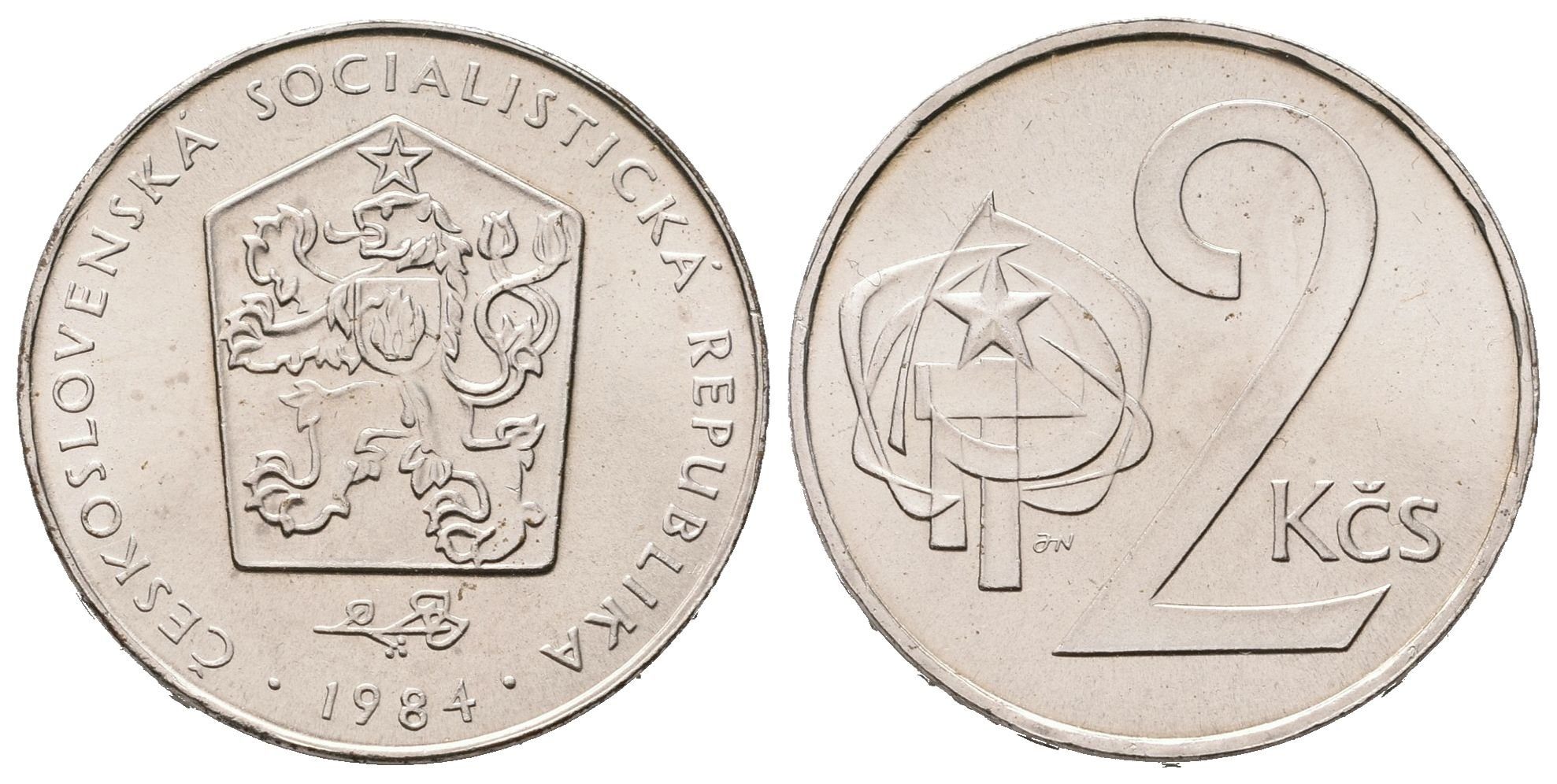 2 Koruna 1984