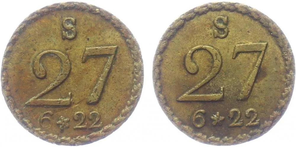 Mincovní závaží — 1