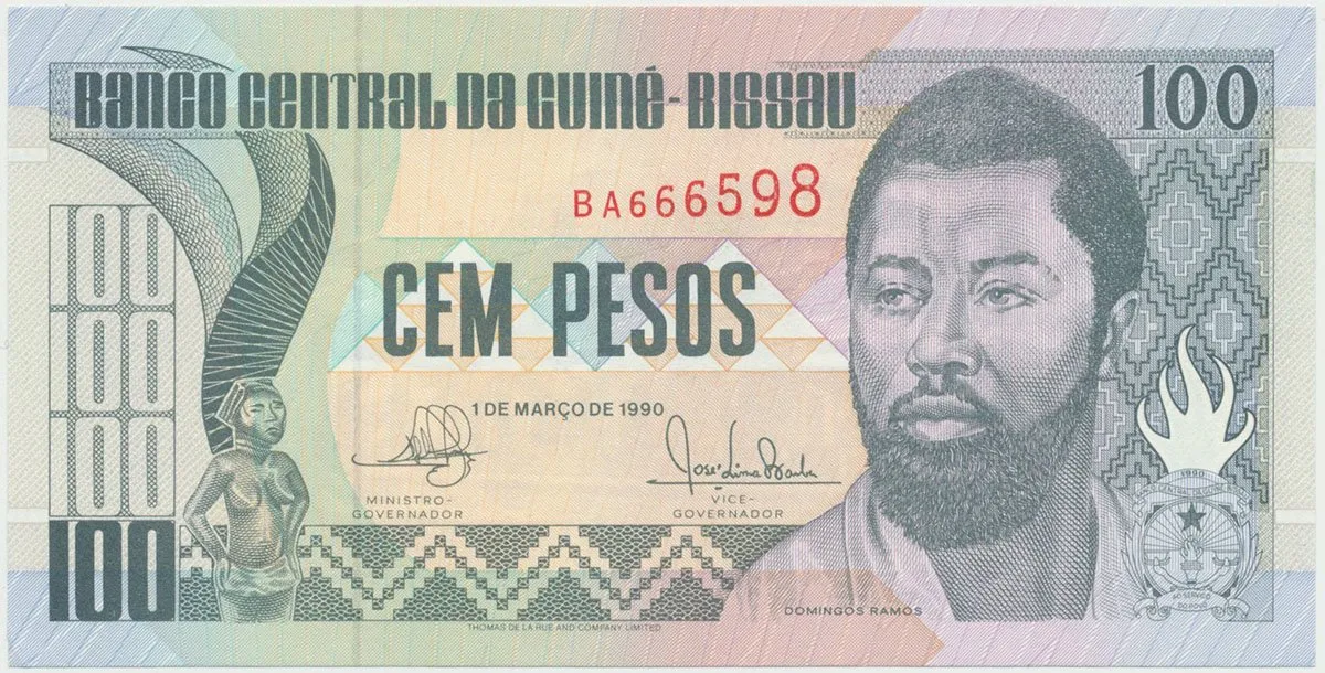 Guinea - Bissau, 100 Pesos 1990, P.11