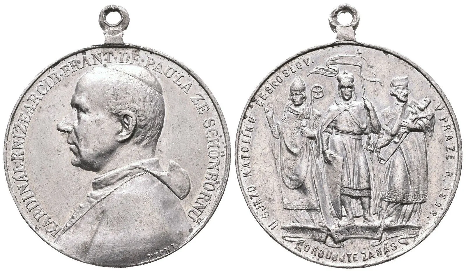 Praha - arcibiskupství, František de Paula hrabě Schönborn, 1885 - 1899 — 1