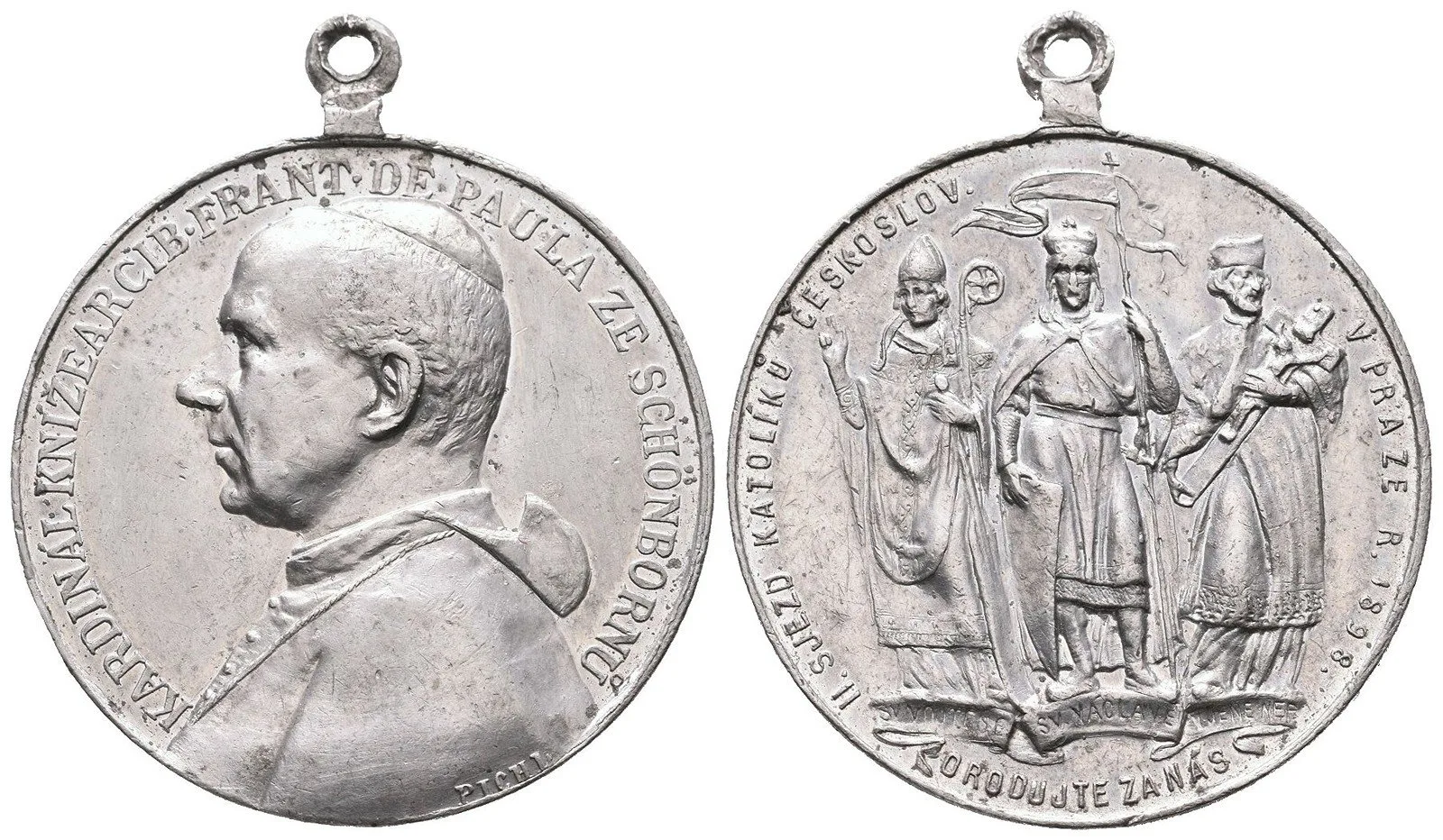 Praha - arcibiskupství, František de Paula hrabě Schönborn, 1885 - 1899 — 1