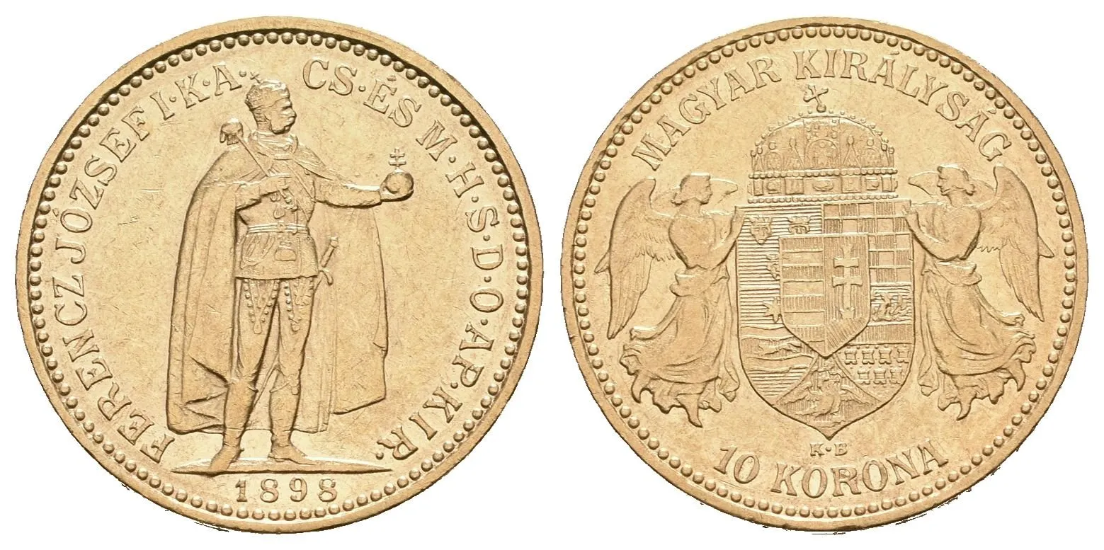 10 Koruna 1898 KB
