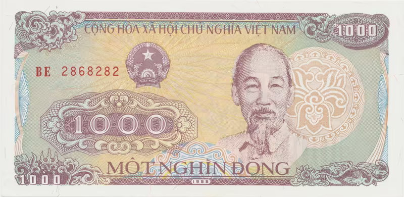 Vietnam, 1000 Dong 1988, P.106a