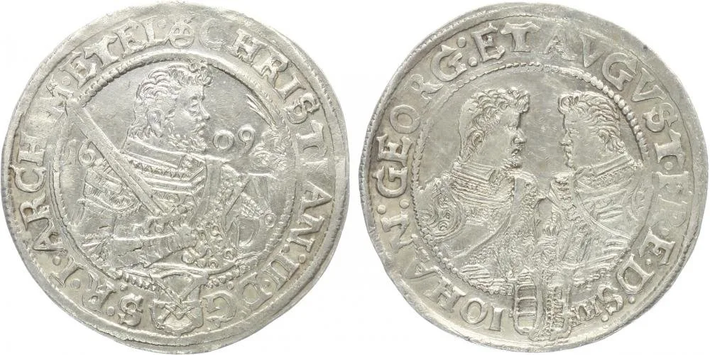 Sasko, Christian II., Johann Georg I. a August, 1591 - 1611 — 1