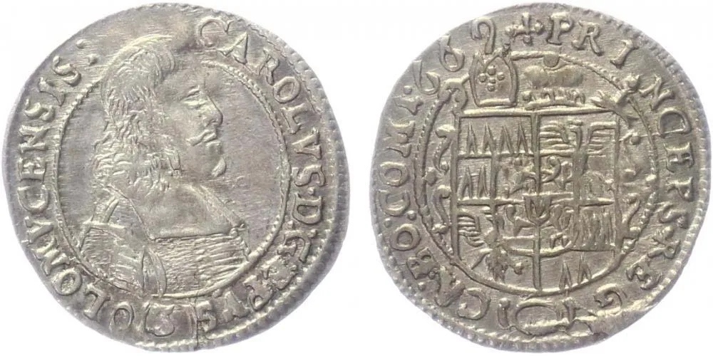 Olomouc - biskupství, Karel II. Liechtenstein, 1664 - 1695 — 1
