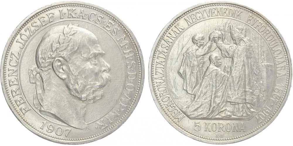 Korunová měna, 1892 - 1918 — 1