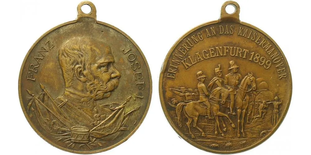 František Josef I., medaile vojenských manévrů — 1