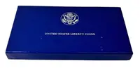 USA, Sada stříbrných mincí Dollar a 1/2 Dollar 1986 PROOF - fotografie 5