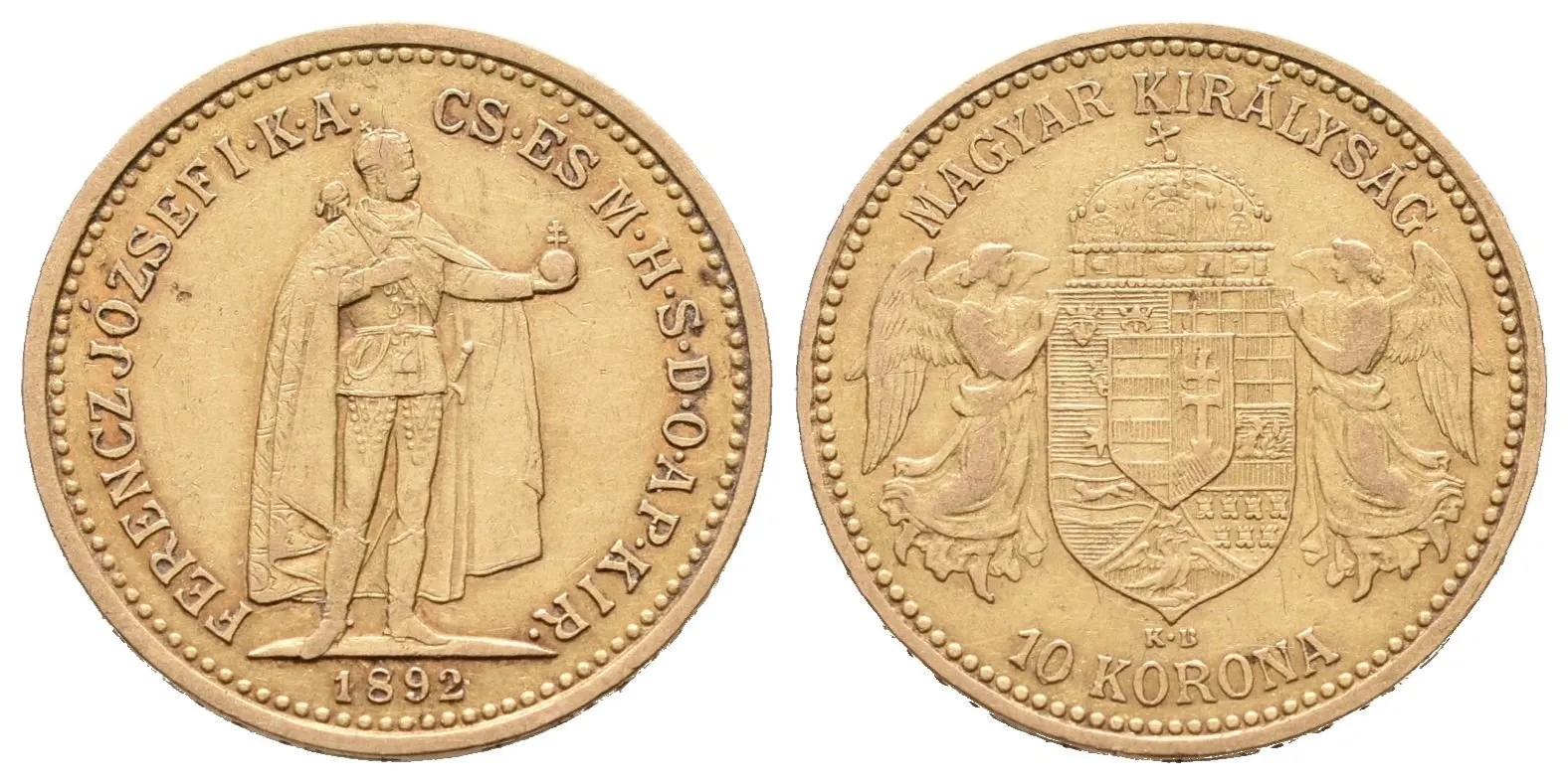 10 Koruna 1892 KB