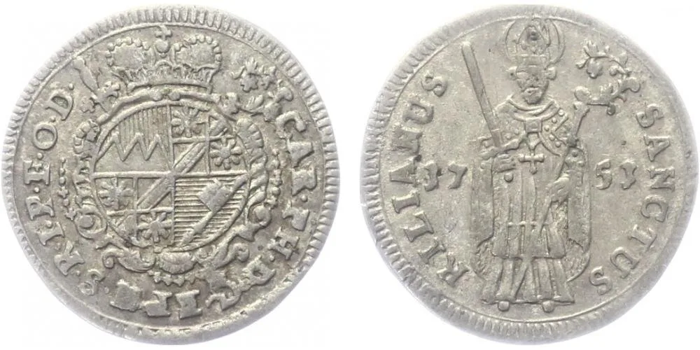 Würzburg - biskupství, Karl Philipp von Greifenklau, 1749 - 1754 — 1