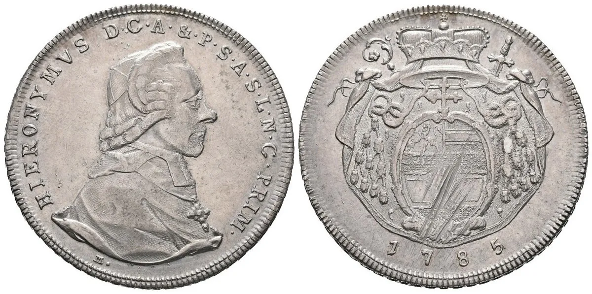 Salzburg - arcibiskupství, Hyeronymus Colloredo, 1772 - 1803 — 1