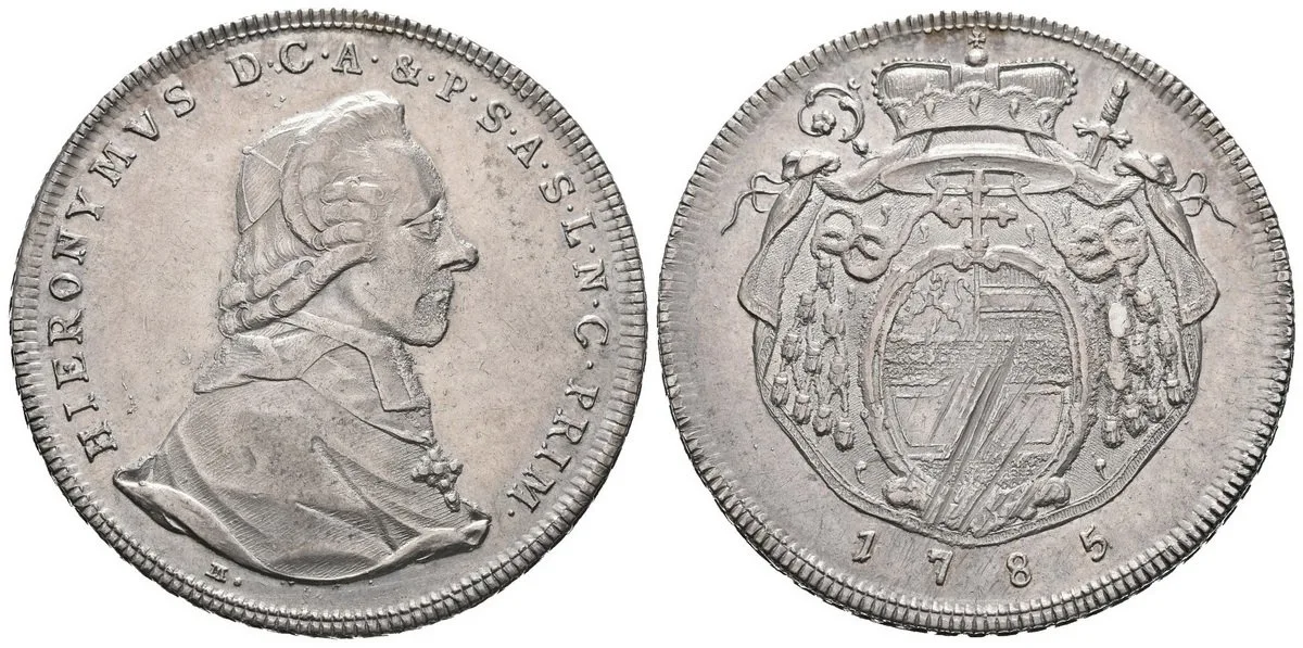 Salzburg - arcibiskupství, Hyeronymus Colloredo, 1772 - 1803 — 1
