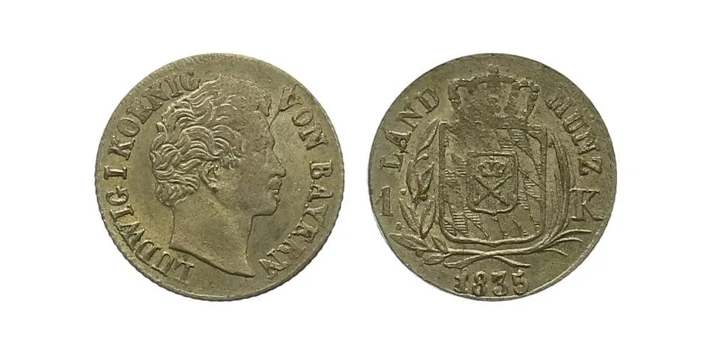 Bavorsko, Ludwig I., 1825 - 1848 — 1