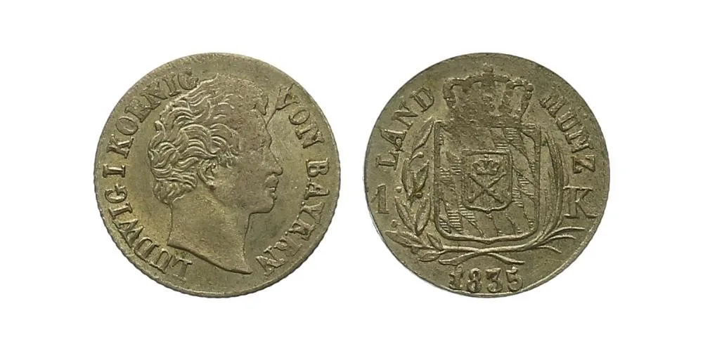 Bavorsko, Ludwig I., 1825 - 1848 — 1