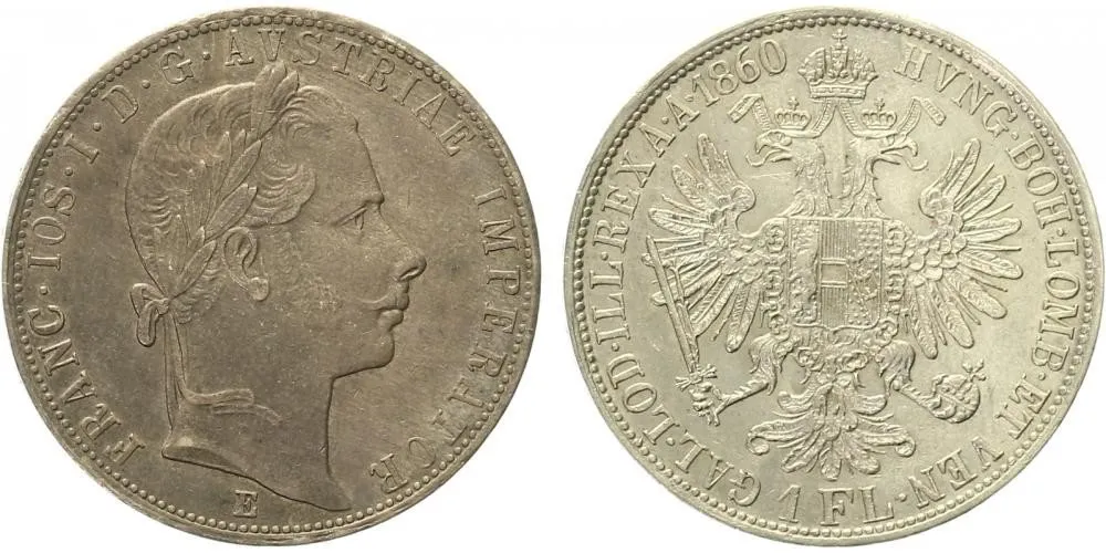 Rakouská a spolková měna, 1857 - 1892 — 1