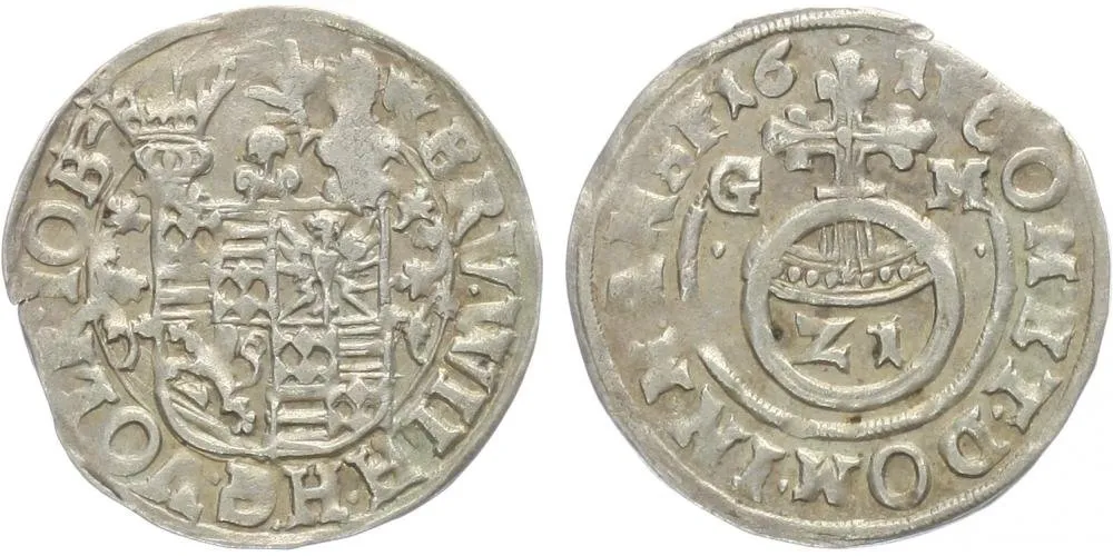 Mansfeld - Bornstädt, Bruno II., Wilhelm, Joh. Georg IV., Volrat VI. ..., 1609 - 1615 — 1