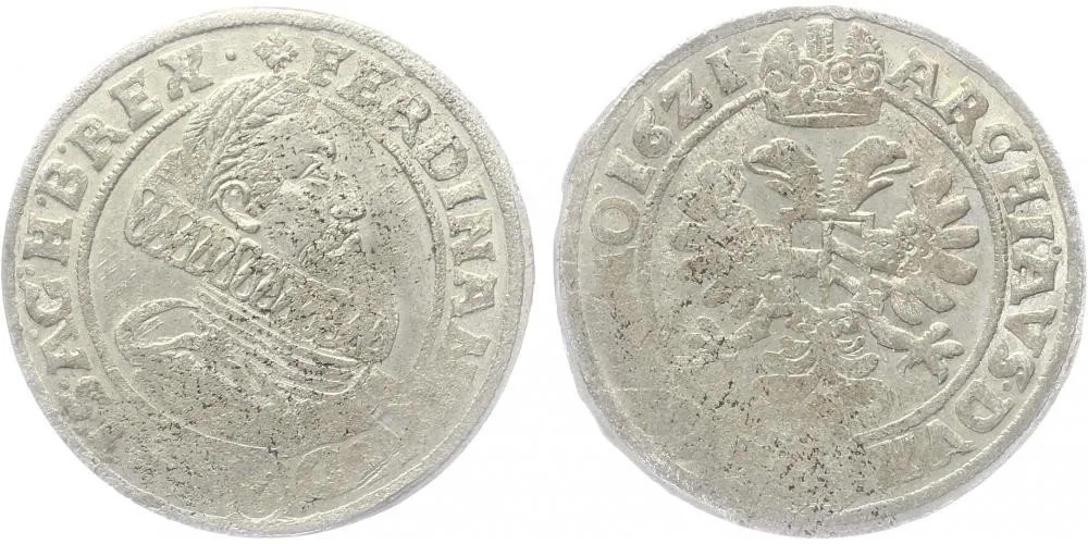 Ferdinand II., 1619 - 1637 (Mince kiprová) — 1