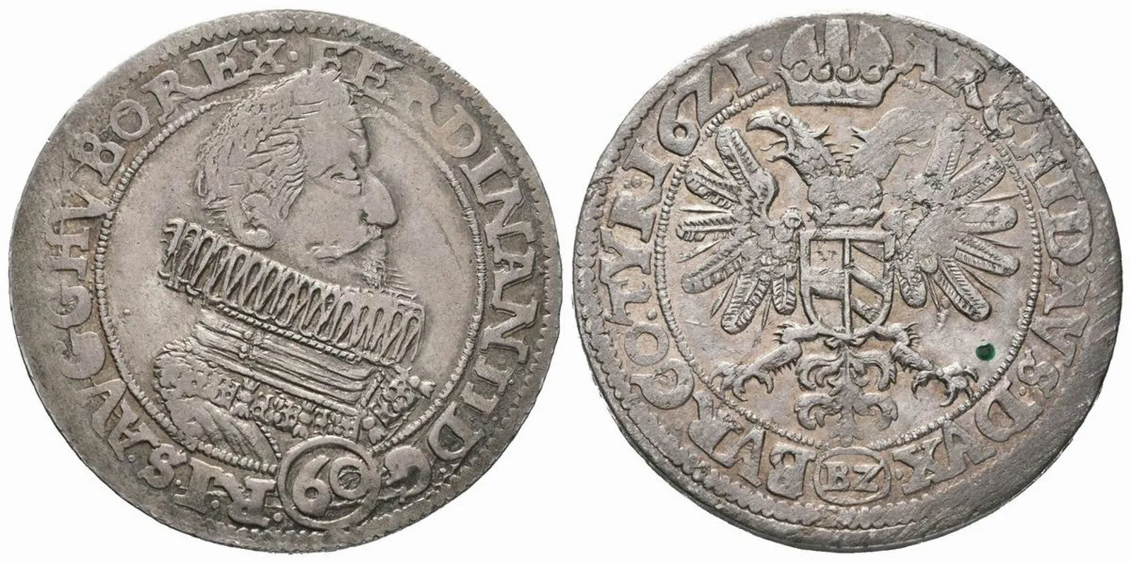 Ferdinand II., 1619 - 1637 (Mince kiprová) — 1