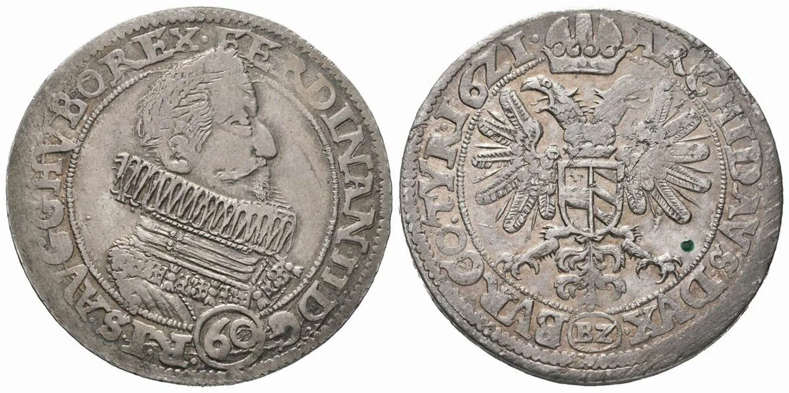 Ferdinand II., 1619 - 1637 (Mince kiprová) — 1