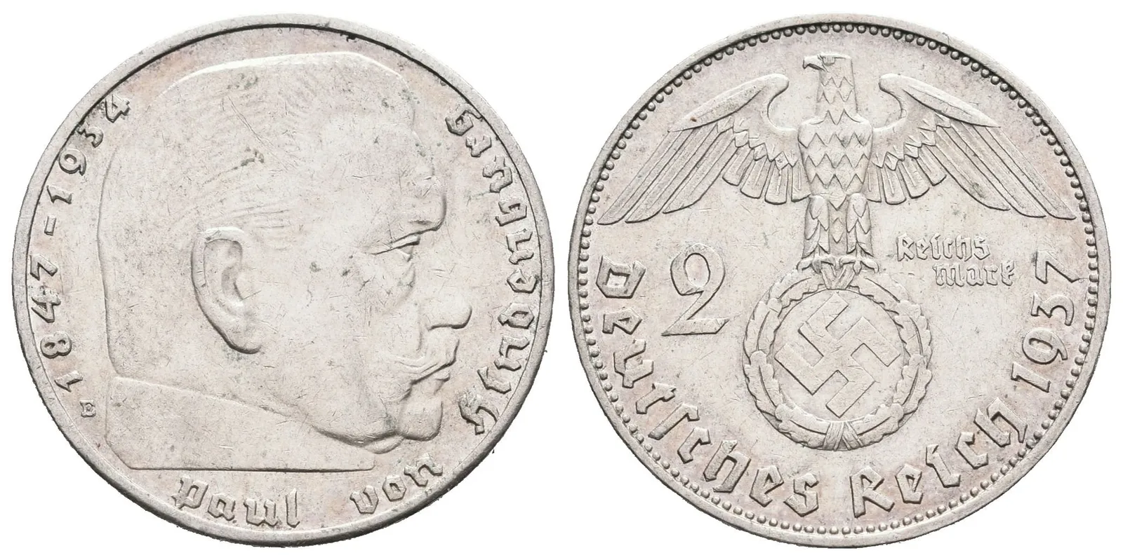 III. říše, 2 Marka 1937 E